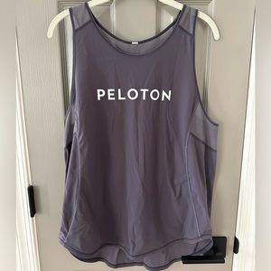 Lululemon peloton purple tank top size 12